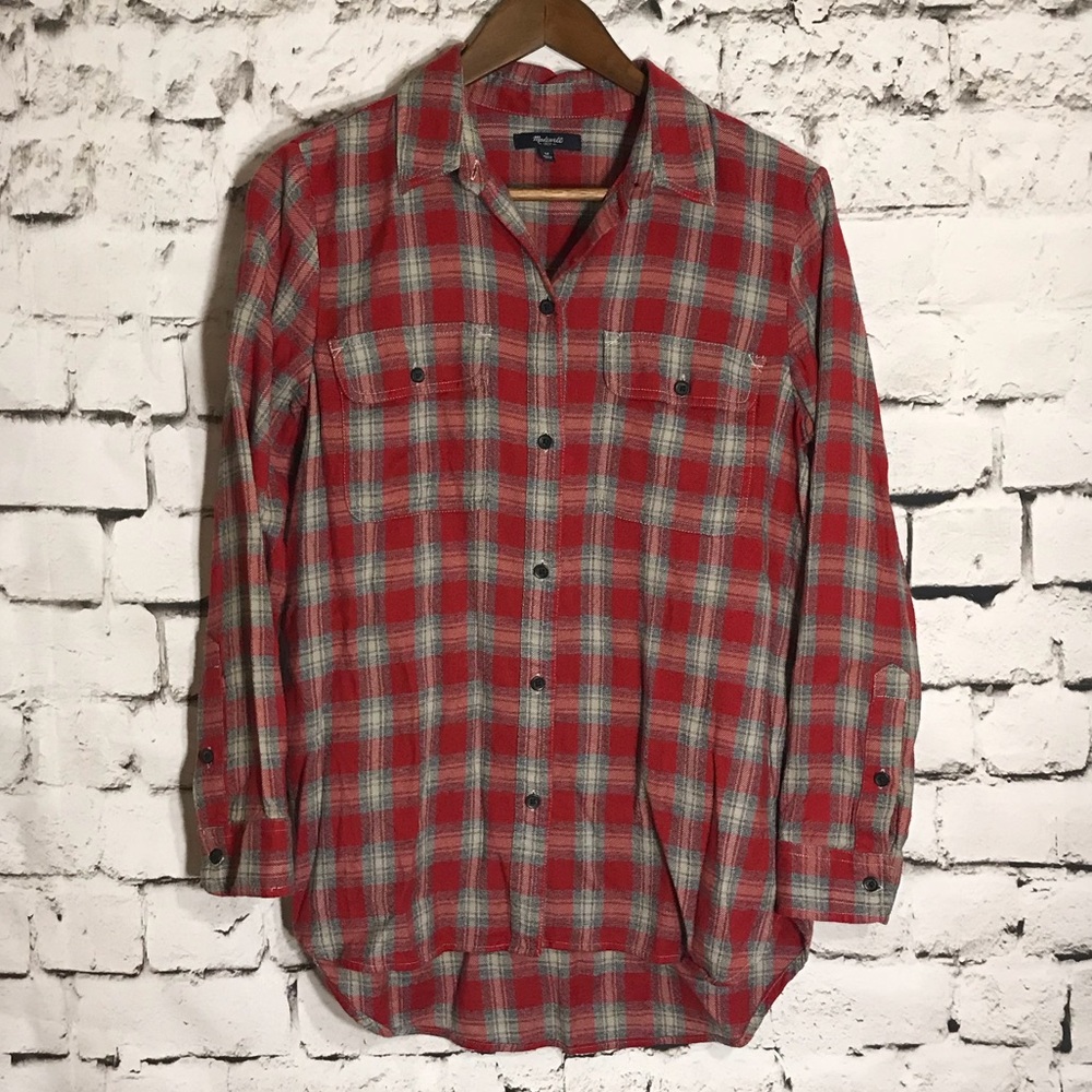 Madewell Plaid Shirt